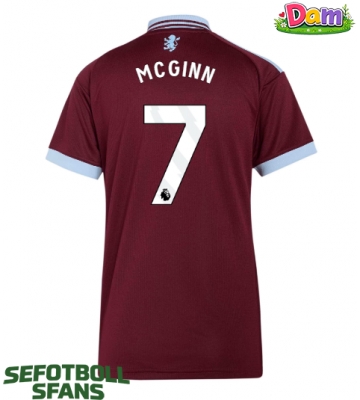 Aston Villa John McGinn #7 Hemmatröja Kvinnor 2026-27 Kortärmad